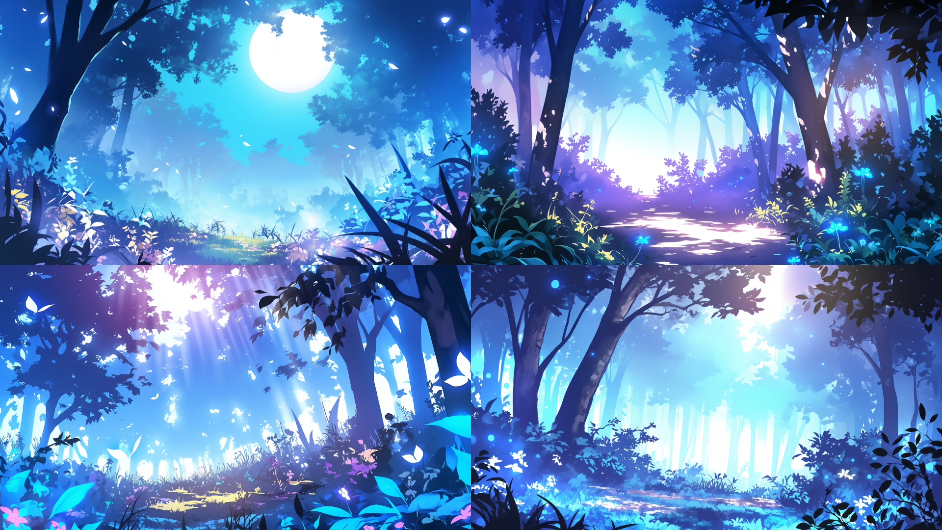 月明かりの森[moonlit forest]